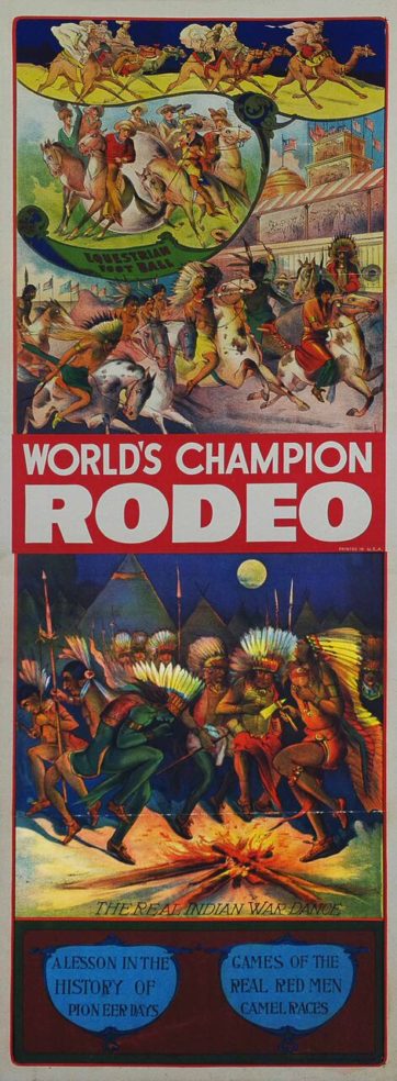 Vintage rodeo Poster