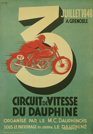 Motorcycle poster