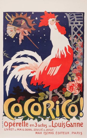 Original Cocorico Poster