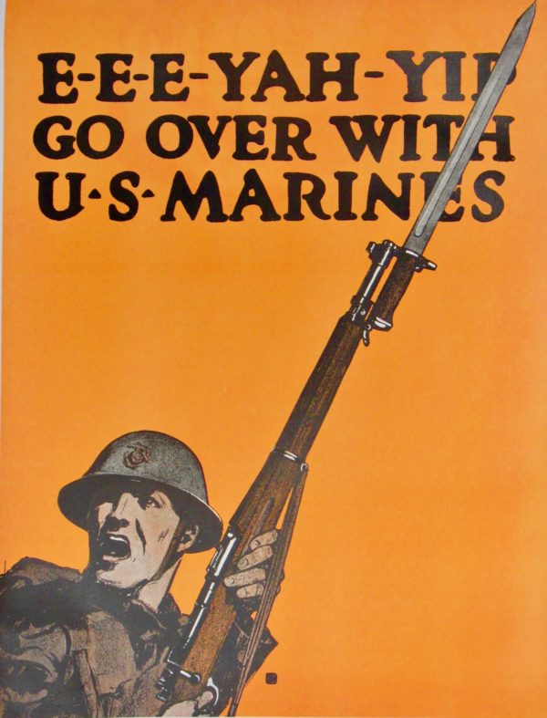 Marines WW1 Poster