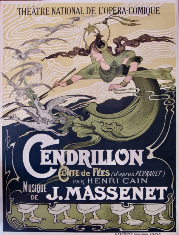 Cendrillon Poster by Massenet